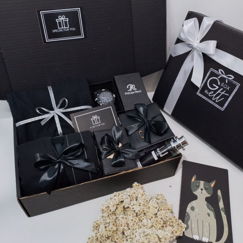 HAMPERS COWOK PREMIUM GIFT BOX ULANG TAHUN WISUDA GRADUATION