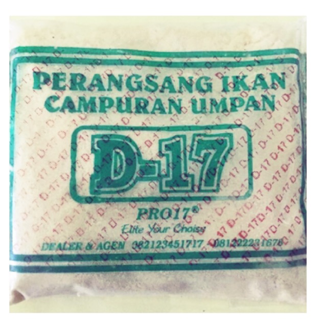 Perangsang ikan campuran umpan, D17 wangi , D17 amis