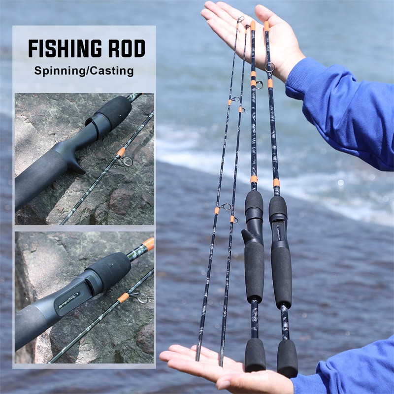 ID SOUGAYILANG JORAN PANCING ULTRA RINGAN KARBON 1.5M 2 BAGIAN PEGANGAN EVA CASTING UNTUK MEMANCING