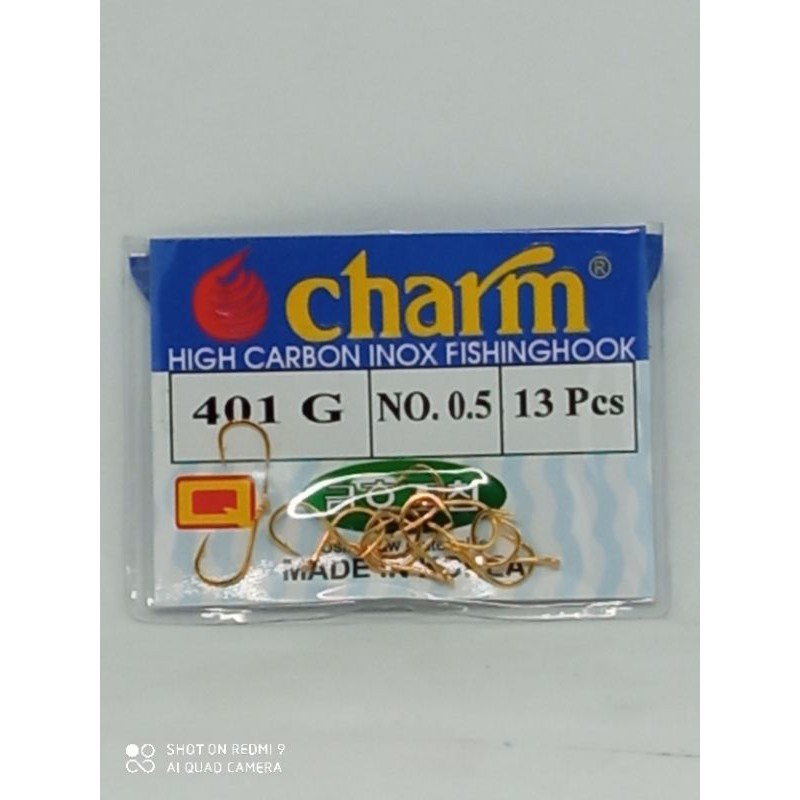 Kail Pancing Charm No.0,5 (401 G) Untuk Ikan Mas