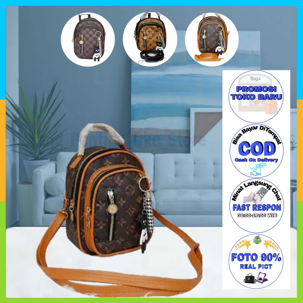 Tas ransel wanita import korea - Tas ransel wanita murah dan bagus - Tas wanita murah bisa cod - Tas