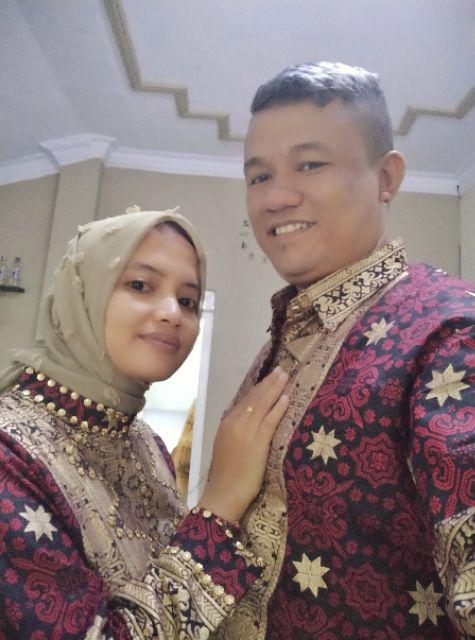 Setelan Kurung &rok Dahayu Songket Batik Jupri Batik Couple (tersedia Kemeja Dan Anak Chat Admin Ya)