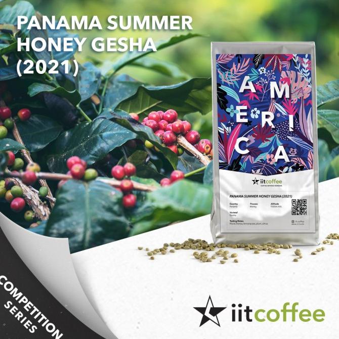 

Arabica Green Beans - Panama Summer Honey Gesha (2021) - 1Kg