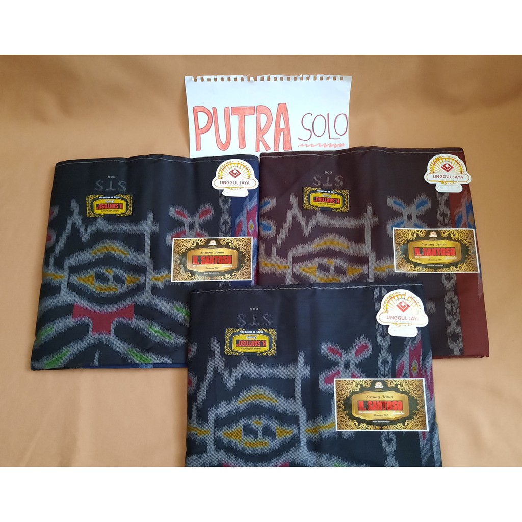 Sarung Tenun H. SANTOSO JUMBO