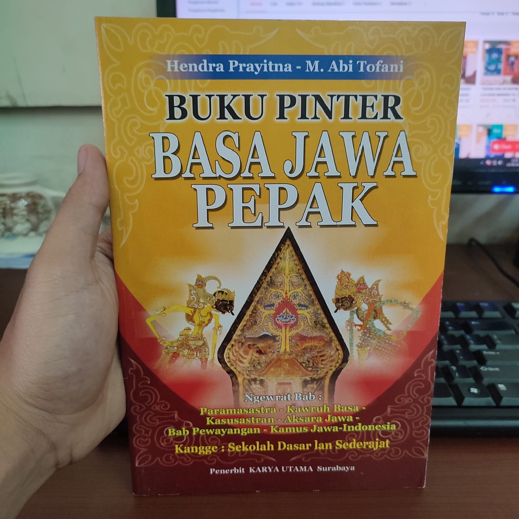 BUKU PINTER BASA JAWA PEPAK &amp; KAWRUH PEPAK BASA JAWA ED. TERBARU K13