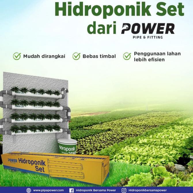 

Hidroponik Set POWER KHUSUS GOSEND INSTANT