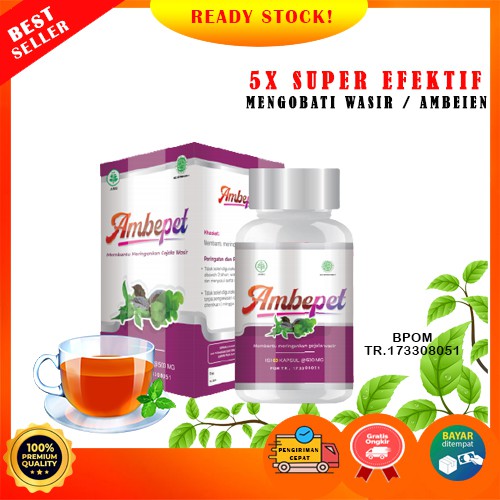 Ambepet Herbal Alami Aman Sudah BPOM Ampuh Menyembuhkan Wasir/Ambeien