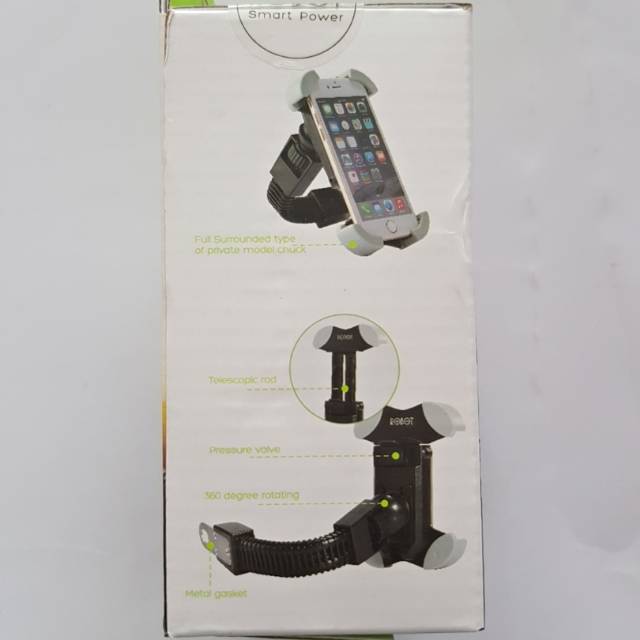 ROBOT RT-MH01 MOTORCYCLE PHONE HOLDER GANTUNG HP DI MOTOR SPION AMAN