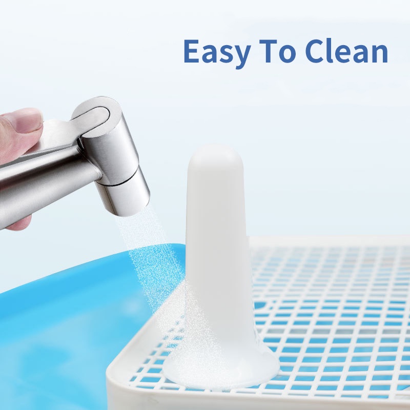 Toilet Anjing Pee Poop Training Pad Tray Pet Toilet Training Toilet Hewan
