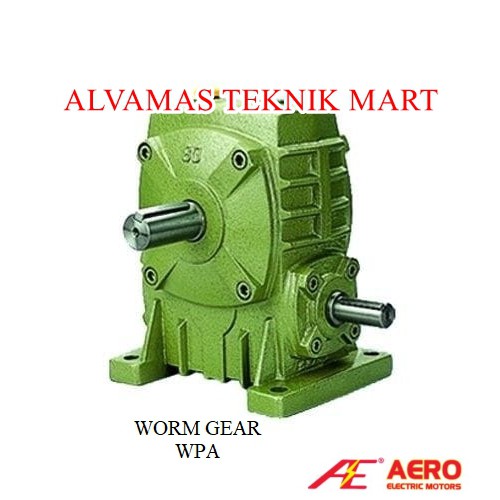 GEAR BOX WPA 50 RATIO 1:30 INPUT SHAFT :12MM OUTPUT SHAFT :17MM