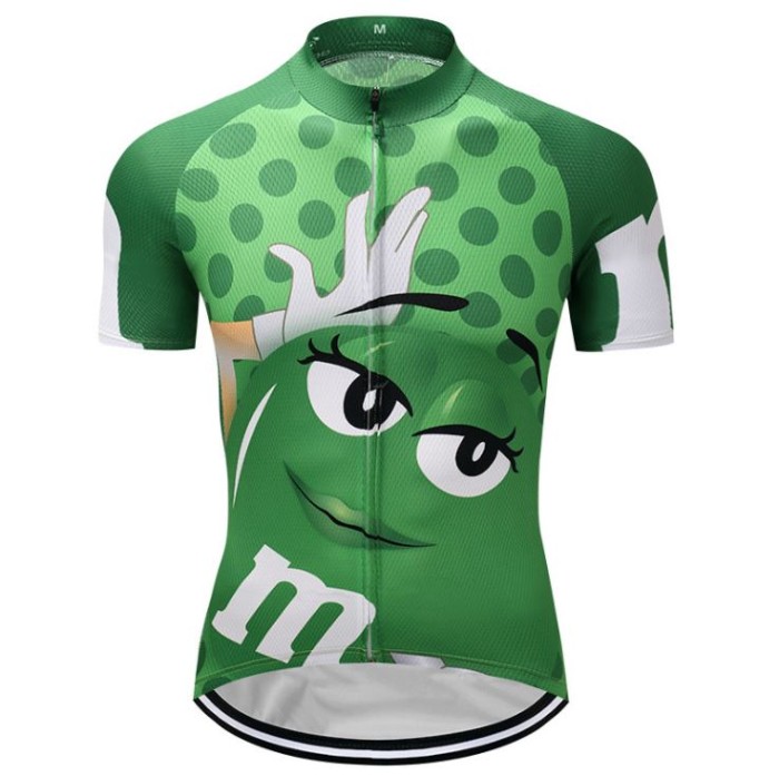 Baju Jersey Sepeda Cycling Premium Lucu Motif M&amp;M