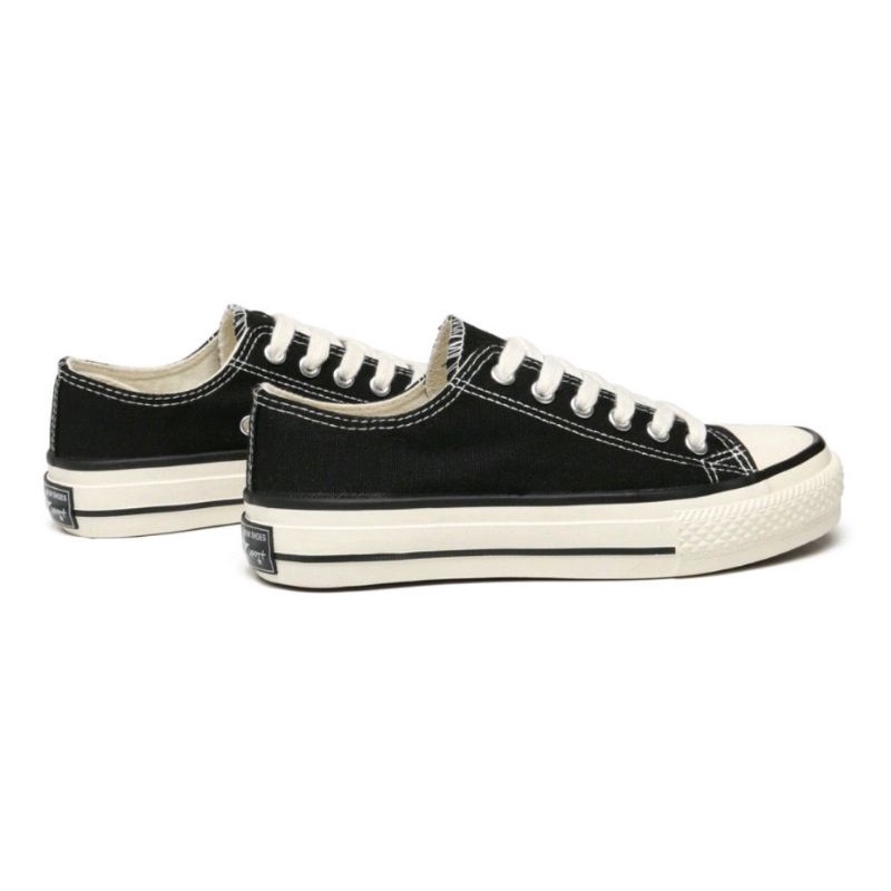 sepatu sekolah sepatu Converse 70s low black grade vietnam