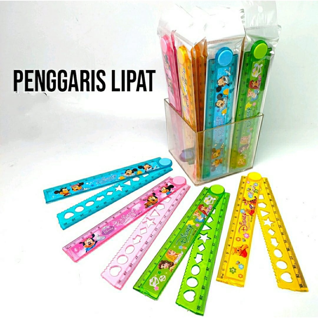 

Penggaris lipat karakter 30 cm