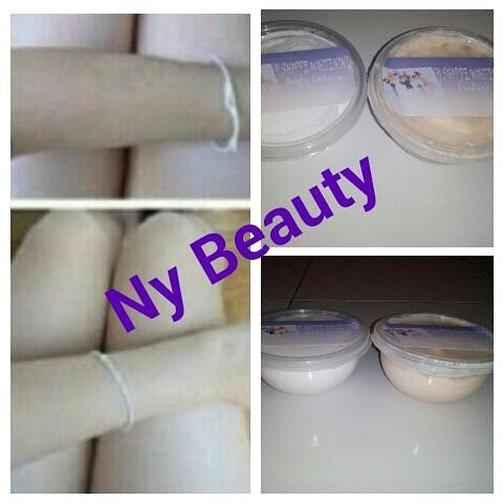 Handbody + lulur pemutih
Efektif memutihkan kulit secara cepat