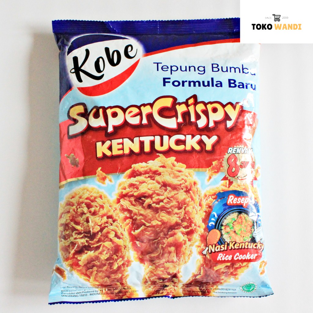 

KOBE SUPER CRISPY KENTUCKY 850 GRAM