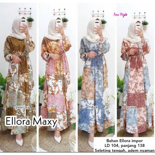 Gamis ellora maxy