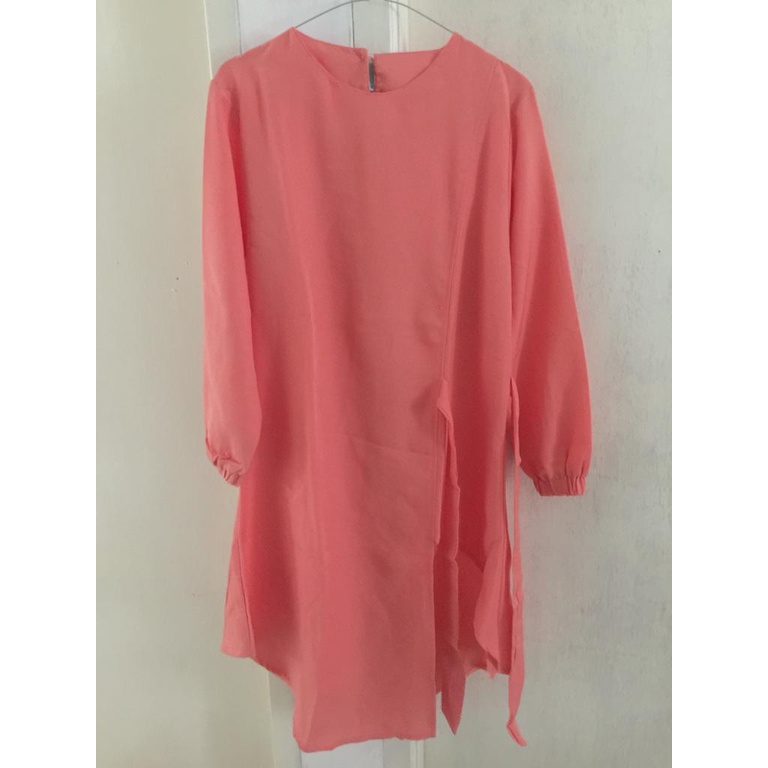 Tunik Tali  Depan PINK