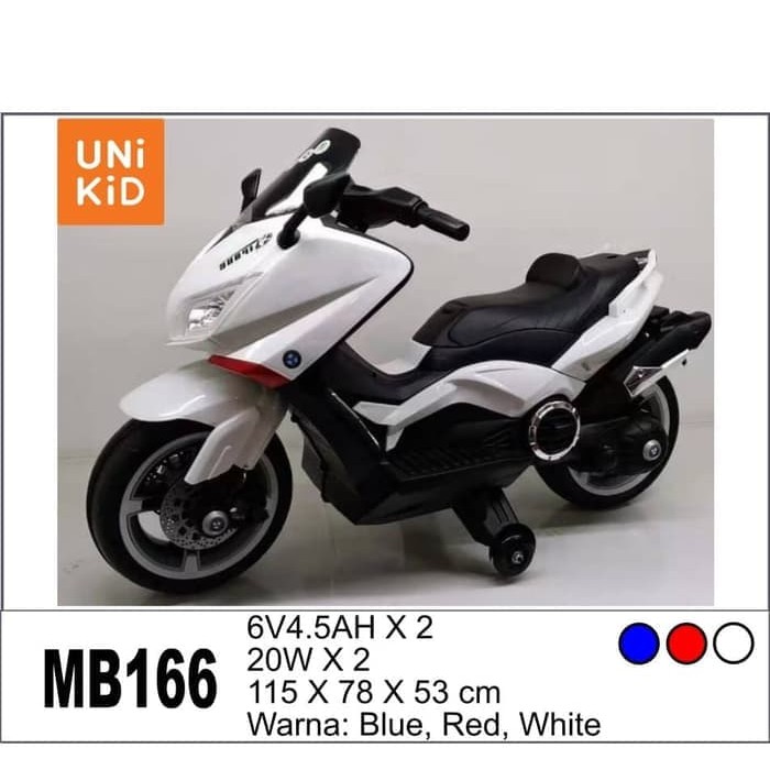 Mainan Anak Motor Aki MB 166 Unikid