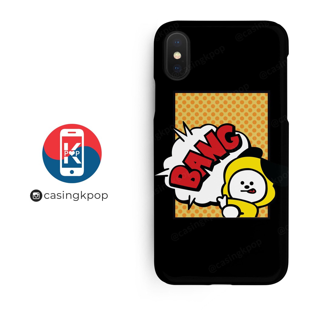 Caseme Casing
 HP HANDPHONE KPOP BT21 CHIMMY BANG