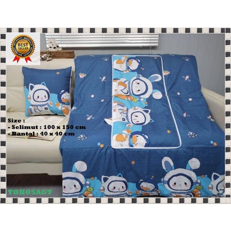 Balmut Bantal Selimut 2 in 1 Karakter