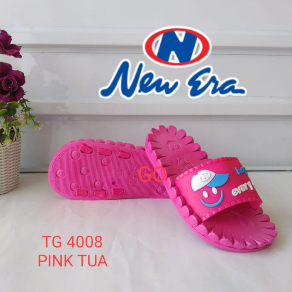 gos New Era TG 4008 Sandal Selop Karet Anak Perempuan  32-36