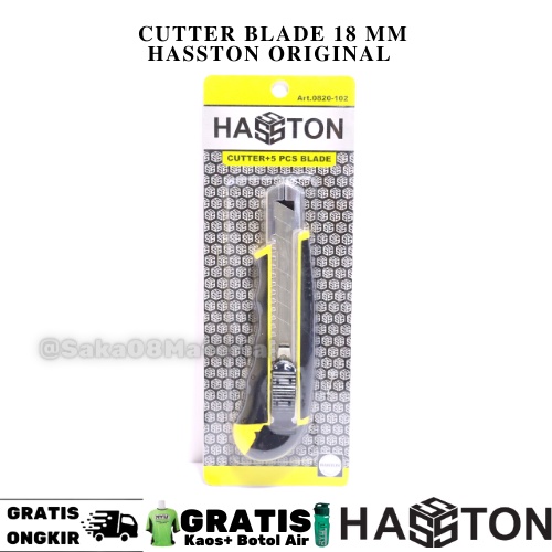 

Hasston Cutter +5pcs Blade 18 MM Tipe 0820-102 Original Terbaru Pisau Ukir Cutter Pisau Cutter Pisau Kertas Cutter Tekiro_08 Ryu_08 Pisau Cutter Serbaguna Pisau Cutter Besar PIsau Cutter Mini Pisau Cutter Terlaris @Saka_08Material