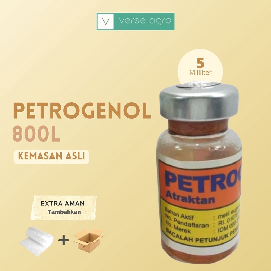 Jual PETROGENOL 800L 5ML Perangkap Lalat Perusak Buah Shopee Indonesia