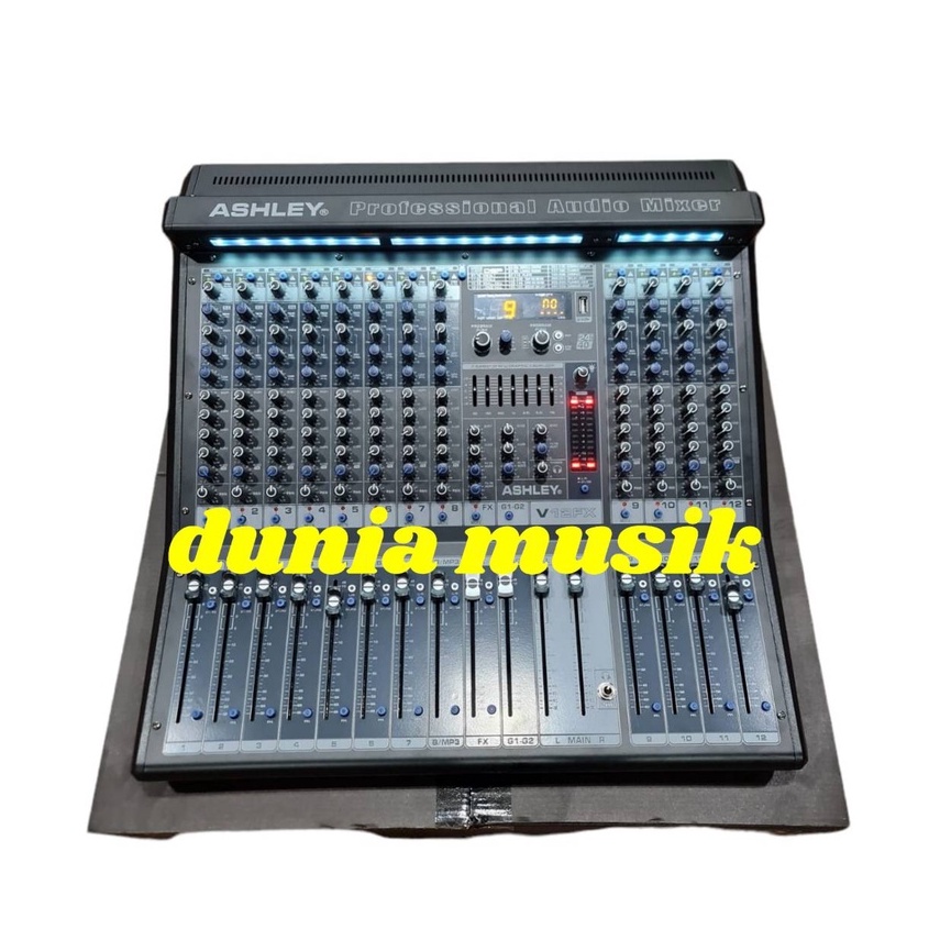 mixer ashley v12fx v12 fx v12 fx 12 channel original