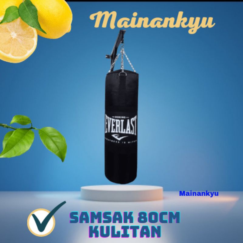 (MAINANKYU)  Samsak Tinju Muaythai Boxing Aksesoris Olahraga MMA Heavy Bags Sports