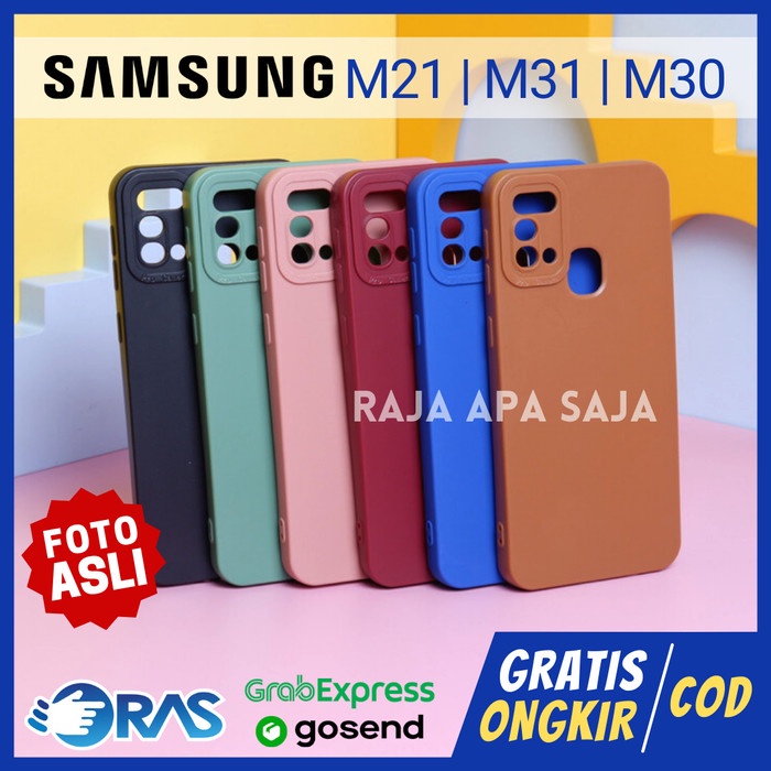 Produk Terbaru Soft Case Samsung M21 M31 M30S Silicon Kesing Casing Cover Kondom Hp