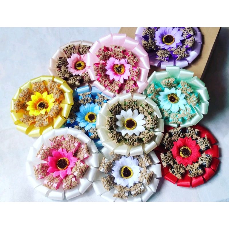 pita kado jumbo, corsage kado, bunga pita kado jumbo