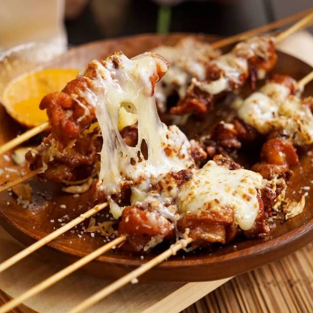 

Sate Taichan Kulit Mozarella/Sate Taichan Tikungan/Sate Taichan Goreng/Keju meleleh