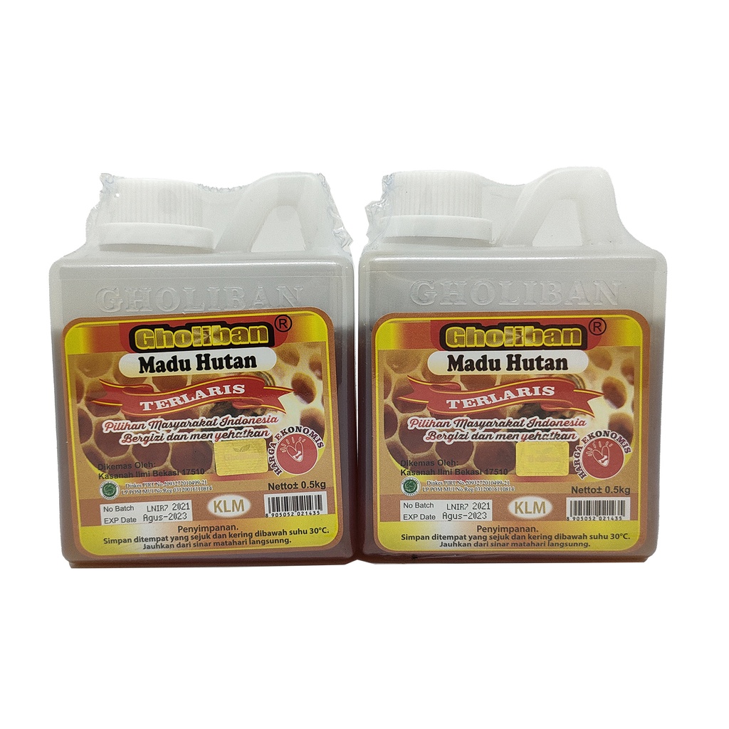 

MADU HUTAN KALIMANTAN GHOLIBAN 1/2 kg ASLI ( BOTOL EMBOSS )