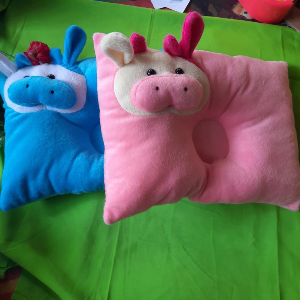 Bantal Bayi Uk. 30 x 25 x 5 cm Warna Bisa Pilih