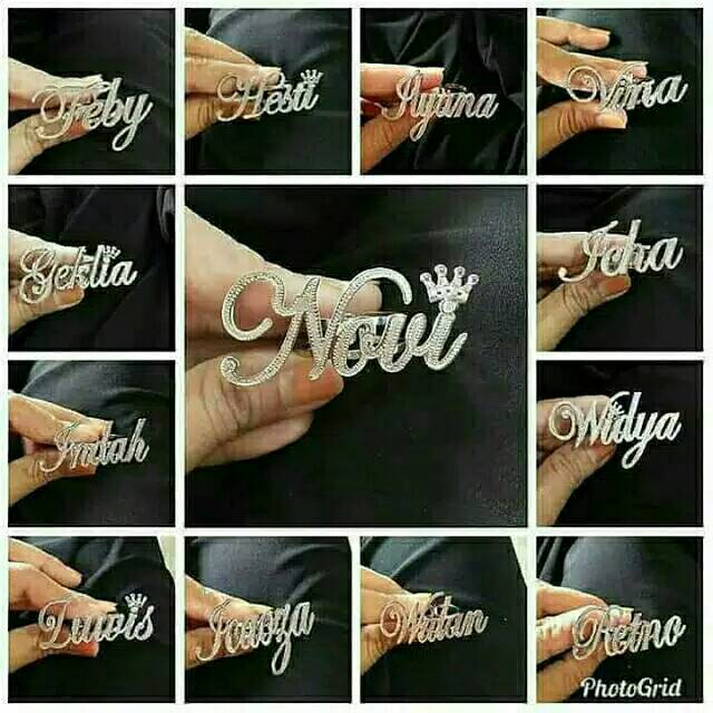 Griya Galleri - BROS NAMA / PIN NAMA / BROS TITANIUM AWET