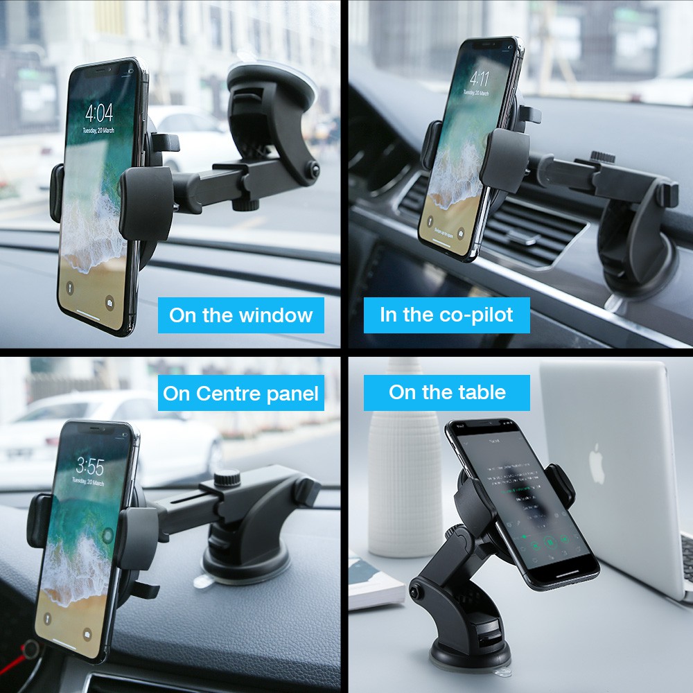 Car Holder Long Neck Car Mount Dashboard dan Holder Hp dikaca mobil