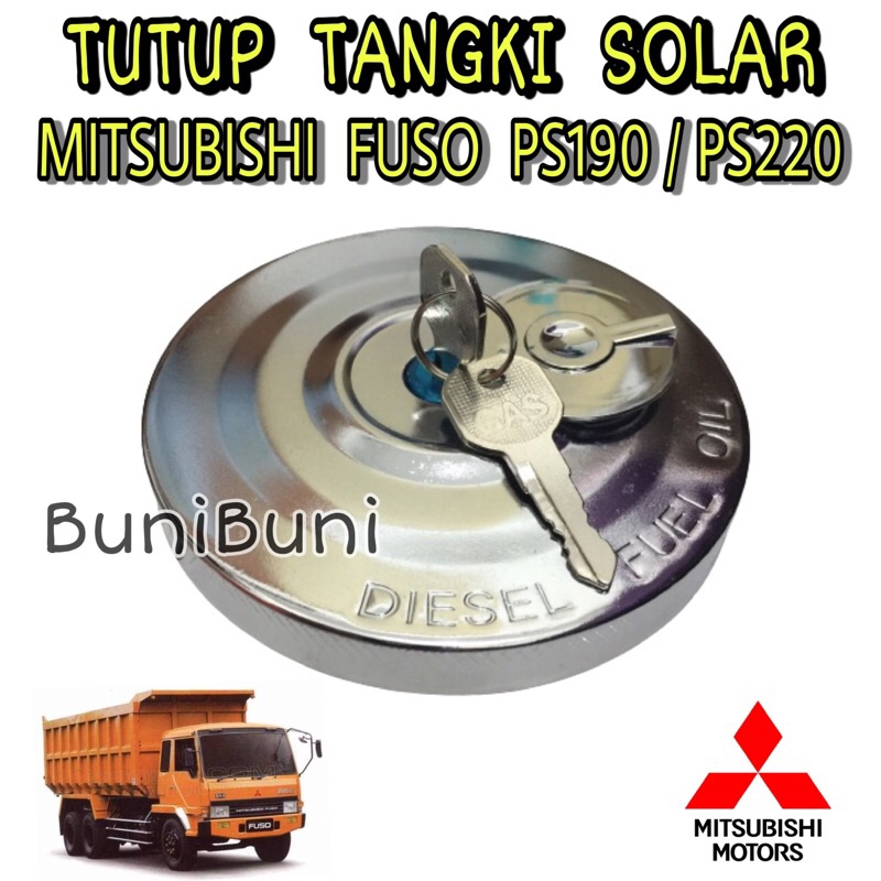 Tutup Tangki / Tengki Minyak Solar Untuk Truk Mitsubishi FUSO FM / PS190 / PS220 High Quality