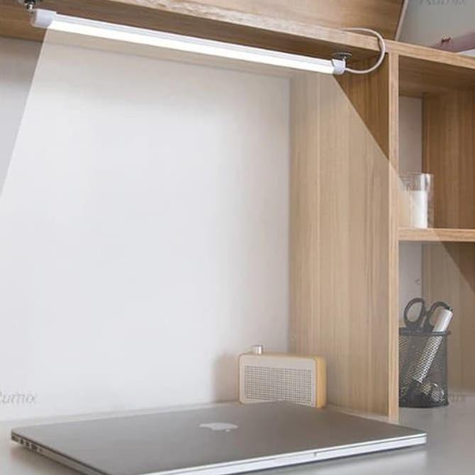 Ing Lampu Neon Led Usb Belajar Kerja Rumah - Putih Tigadua
