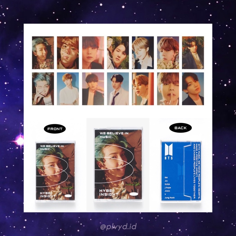 PHOTOCARD SET BTS HYBE INSIGHT SHARING