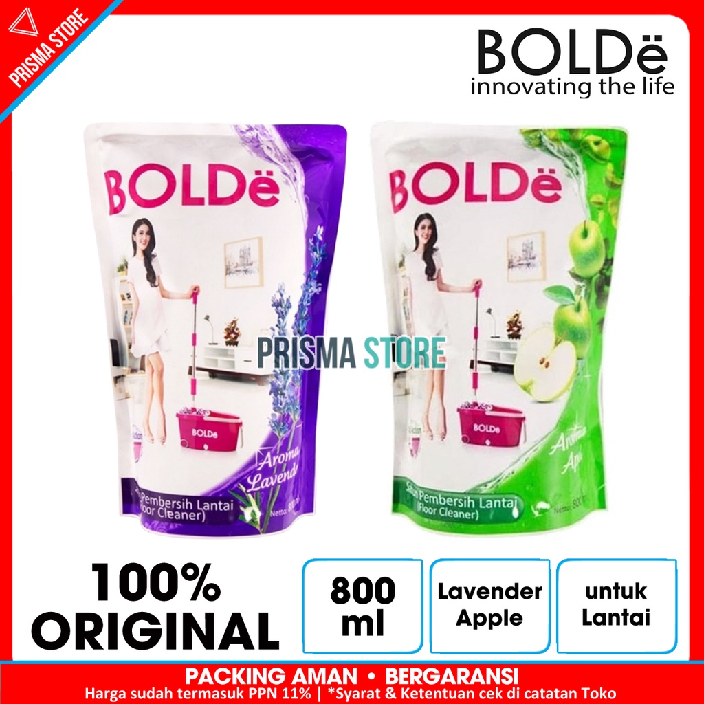 Jual Bolde Sabun Pel Pembersih Lantai 800 Ml Shopee Indonesia