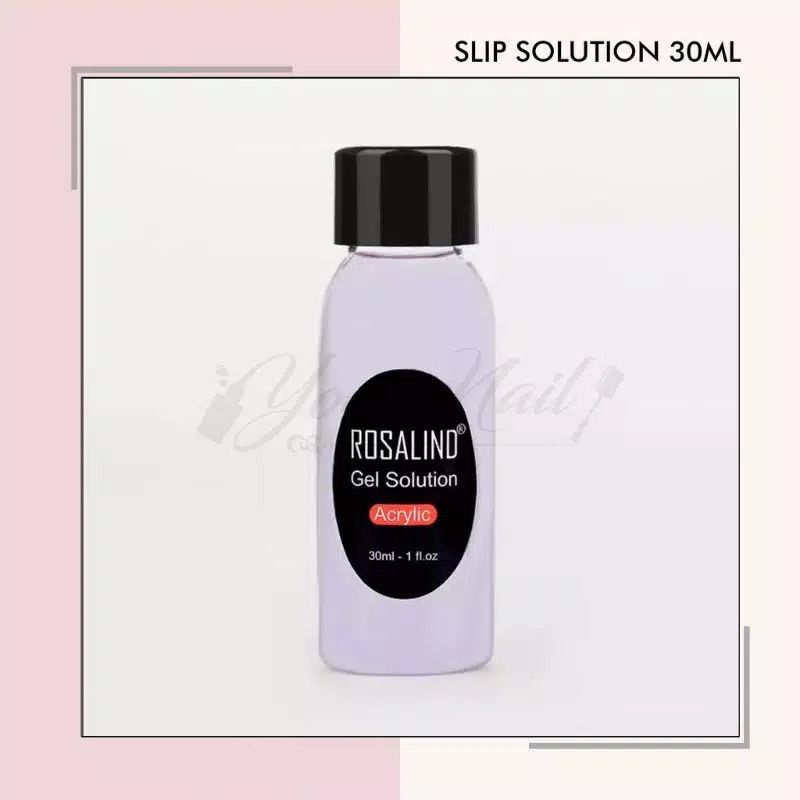 Water gel liquid polygel slip solution nail extension cairan poly gel nails cleanser cleaner