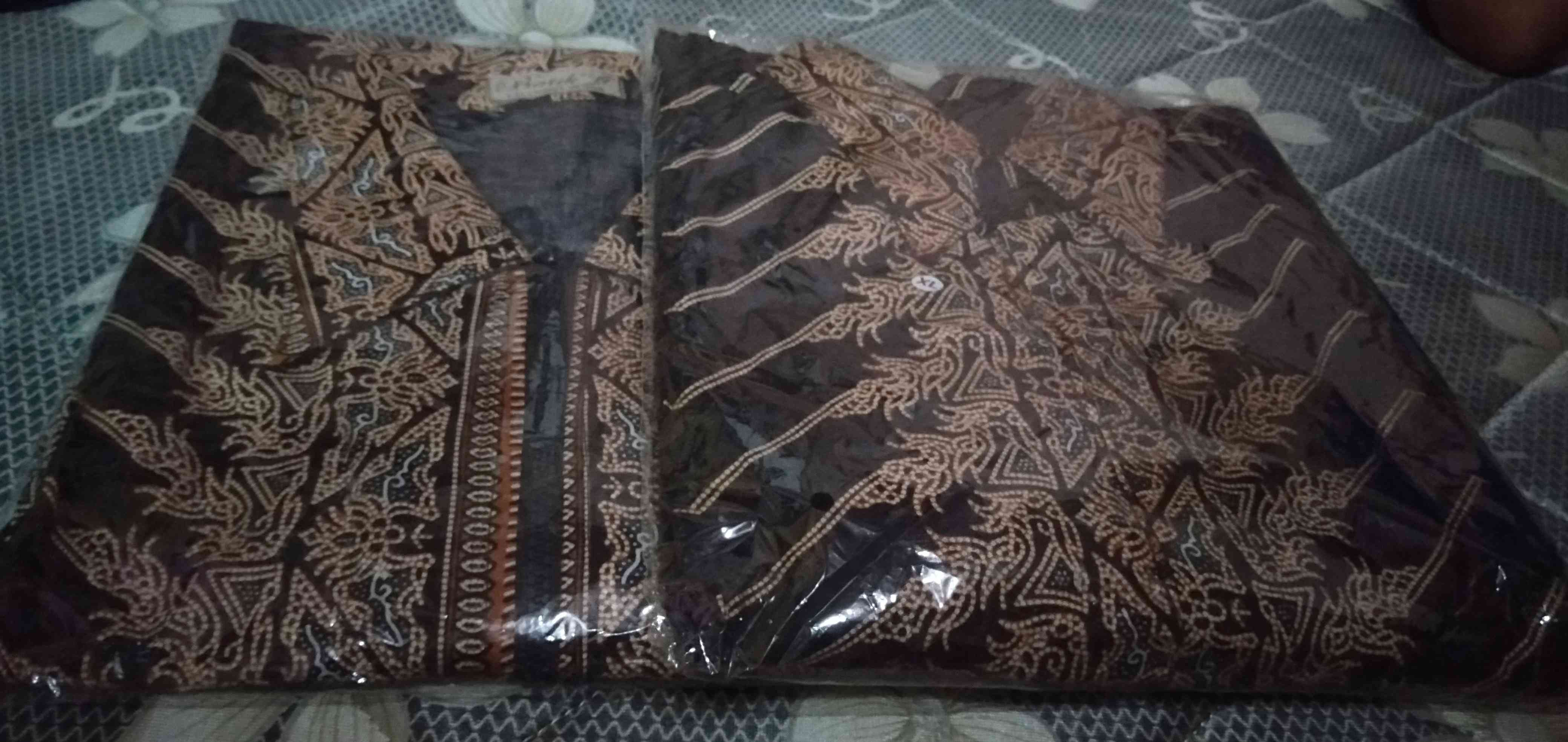 Baju Batik Coupel Couple Sarimbit Pasangan Baju Seragam Kerja Kondangan Wanita Tunik Kemeja Modern