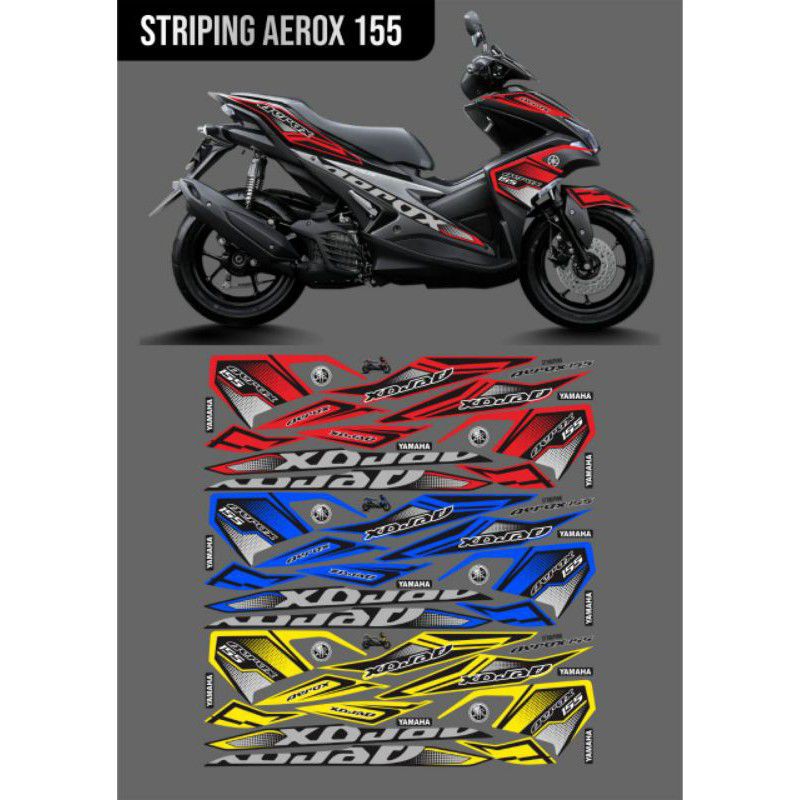 striping aerox155 petronas