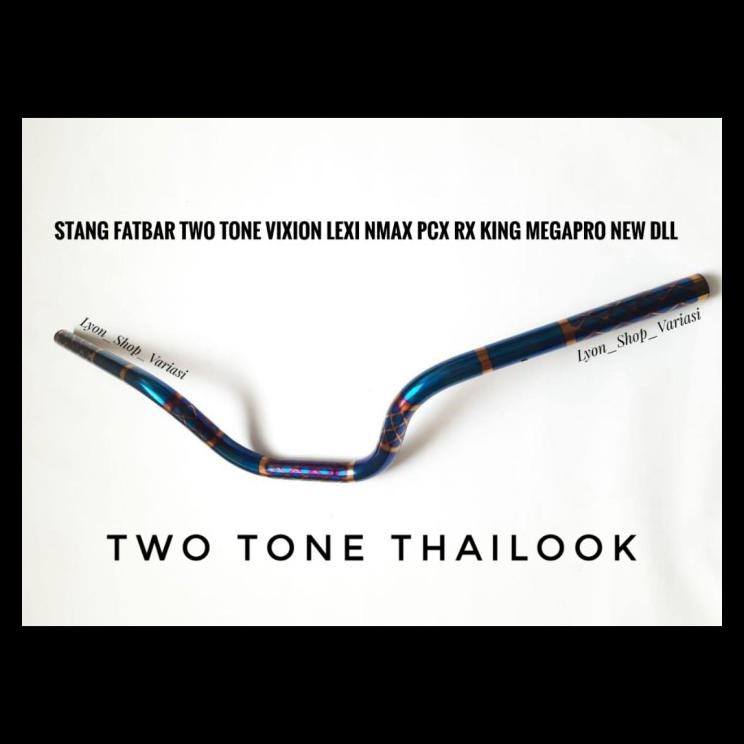 GRATIS ONGKIR STANG FATBAR TWO TONE PCX NMAX X RIDE VIXION OLD SATRIA FU NINJA R DLL 