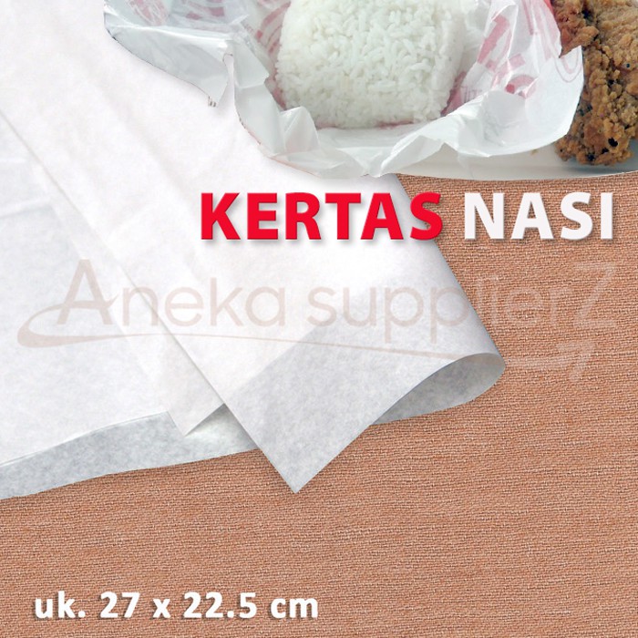 

Kertas nasi/ kertas burger kfc (100 lbr)