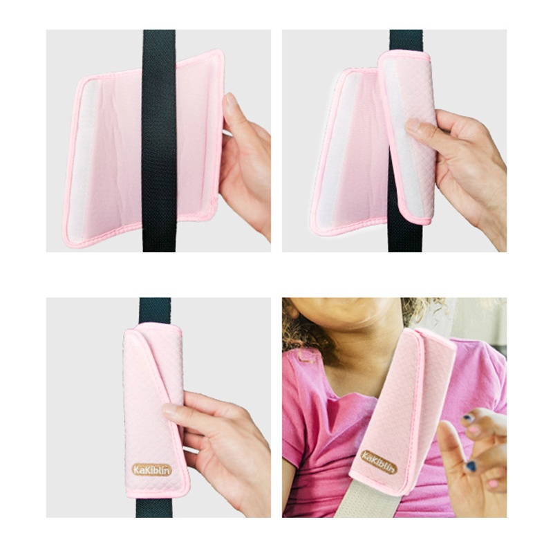 Mary Cover Pelindung Bahu / Leher Anak Bahan Katun Jacquard Untuk Sabuk Pengaman Mobil