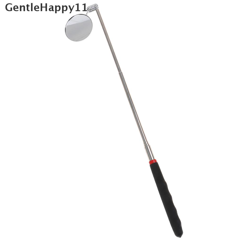 Gentlehappy 1Pc 50mm Cermin Bulat Inspeksi Lensa Deteksi Teleskopik Mobil360° Alat Perbaikan