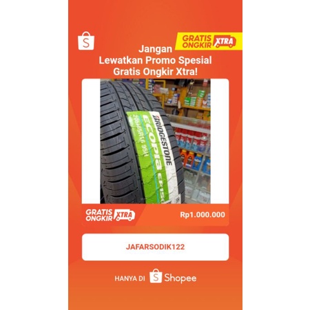 BAN MOBIL UKURAN 205/65/16 BRIDGESTONE ECOPIA