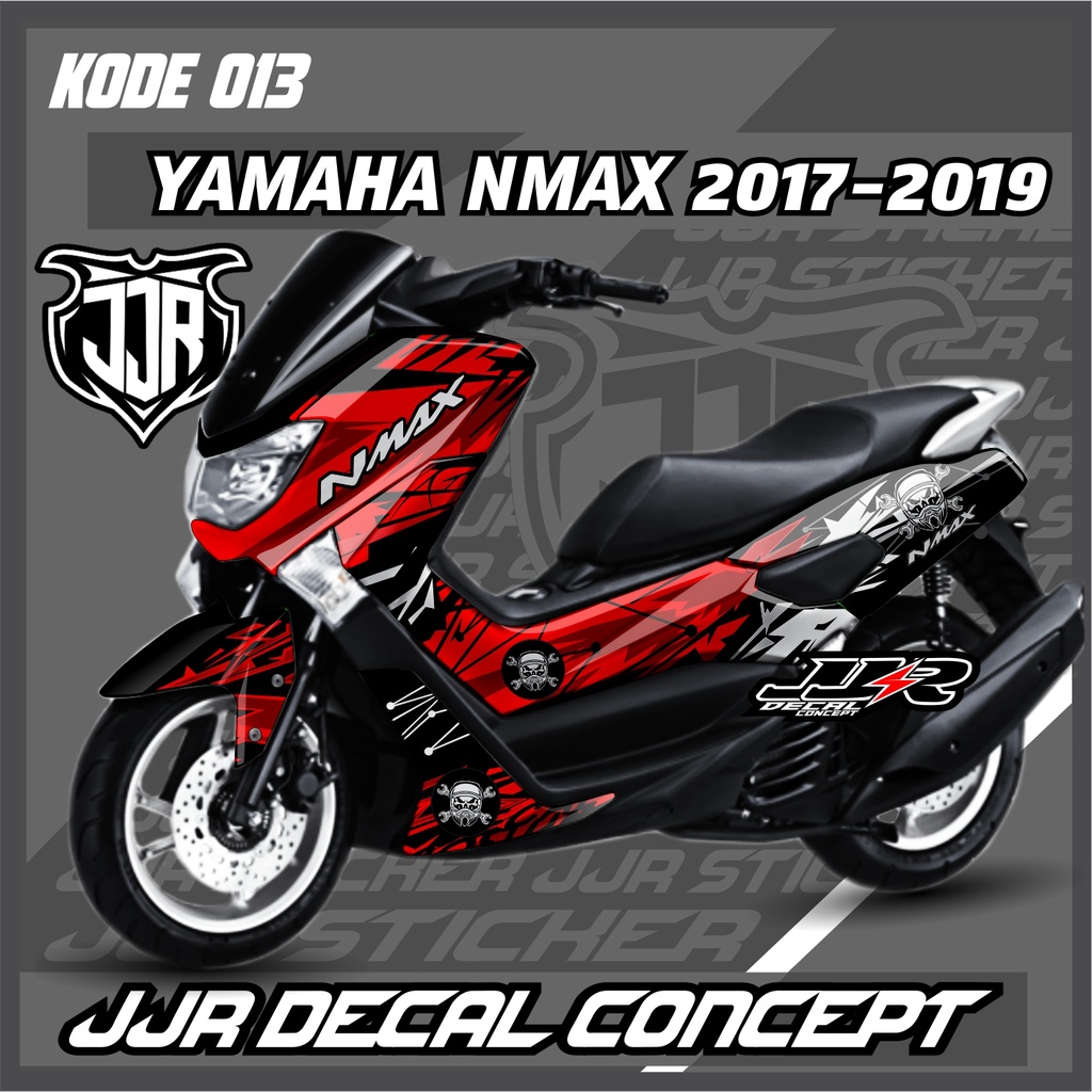 Stiker Decal full body Yamaha NMAX 2017-2019 OLD keren variasi nmax