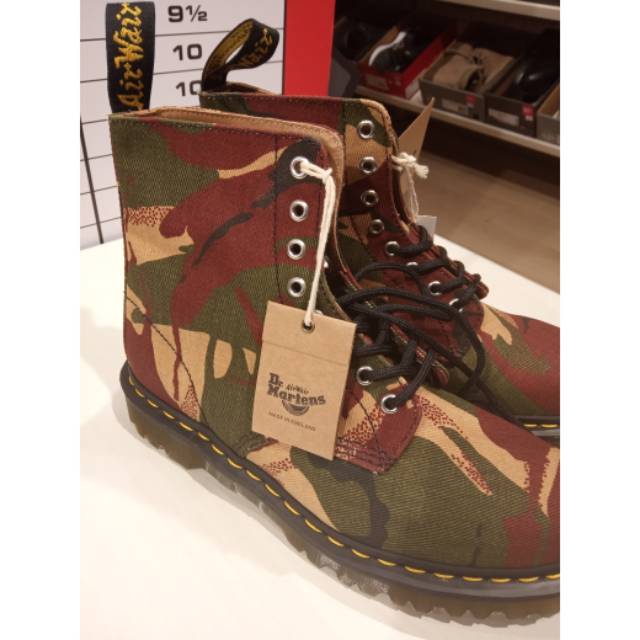 camouflage doc martens